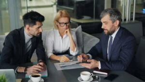 Finance and operations leaders meeting