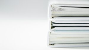 Stack of folders
